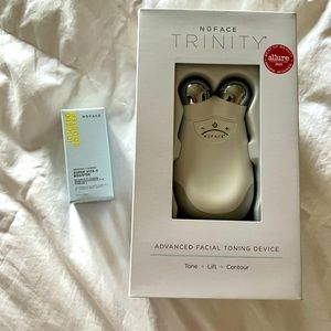 Nuface Trinity Advanced Facial Toning Device and Ionized Booster Super Vita-C
